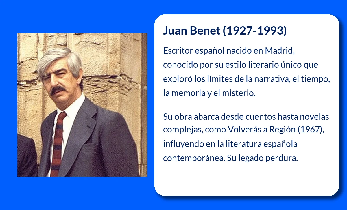 Juan Benet (1927-1993). El escritor español que desafió los límites de la novela y la narrativa