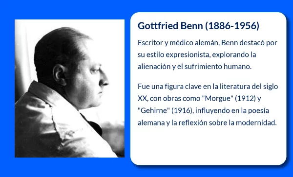 Gottfried Benn (1886-1956): El médico y escritor alemán que desafió la lírica tradicional
