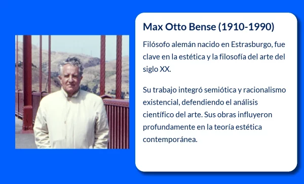 Max Otto Bense (1910-1990). El filósofo que revolucionó la estética y el arte moderno