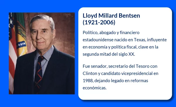 Lloyd Millard Bentsen (1921-2006): Un político de impacto en la historia de Estados Unidos