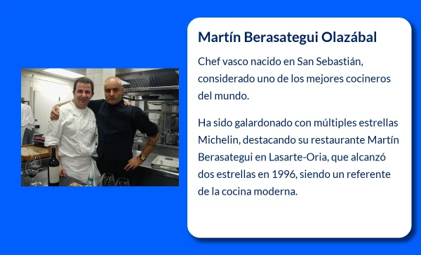 Martín Berasategui Olazábal (1960-VVVV): El innovador de la gastronomía vasca y mundial