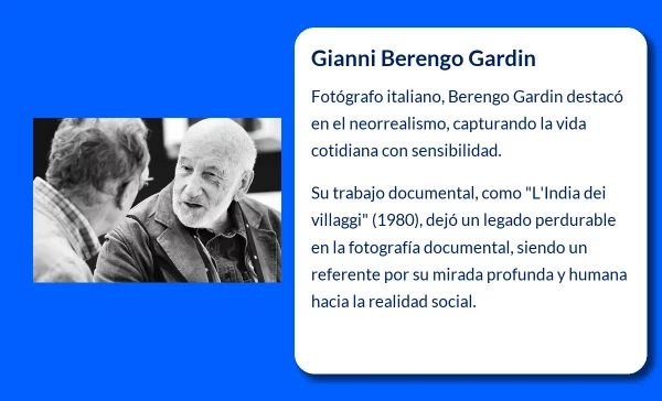 Gianni Berengo Gardin (1930-VVVV). El maestro italiano de la fotografía documental