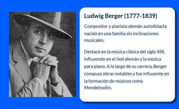 Ludwig Berger (1777-1839). El compositor y pianista alemán que marcó el siglo XIX