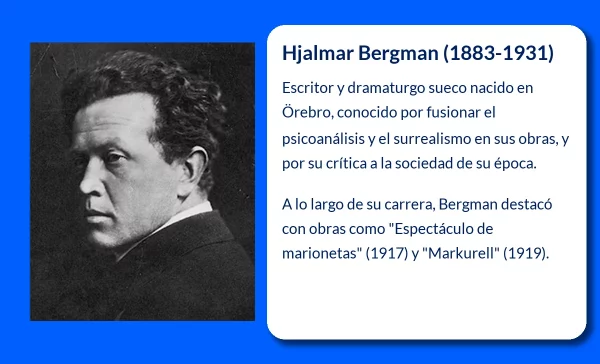Hjalmar Bergman (1883-1931). El escritor sueco que fusionó el psicoanálisis con el surrealismo