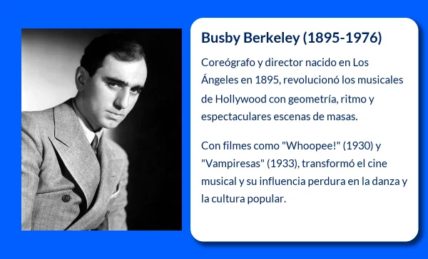 Busby Berkeley (1895-1976). El maestro de la coreografía que revolucionó el cine musical