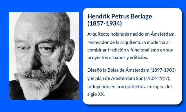 Hendrik Petrus Berlage (1857-1934): El arquitecto holandés que transformó la arquitectura moderna