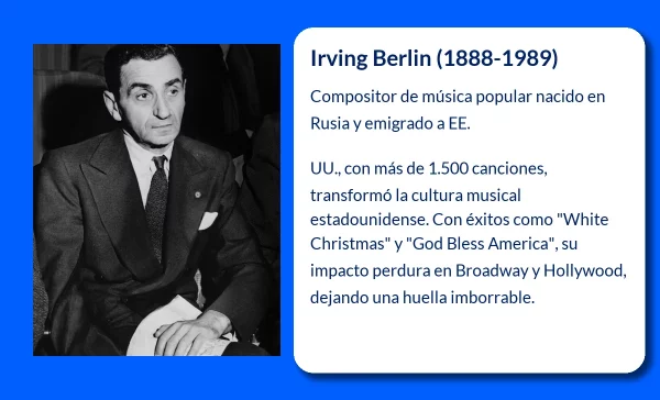 Irving Berlin (1888-1989): El genio de la música estadounidense