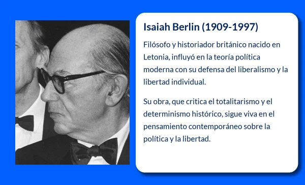 Isaiah Berlin (1909-1997): El filósofo del liberalismo y la libertad