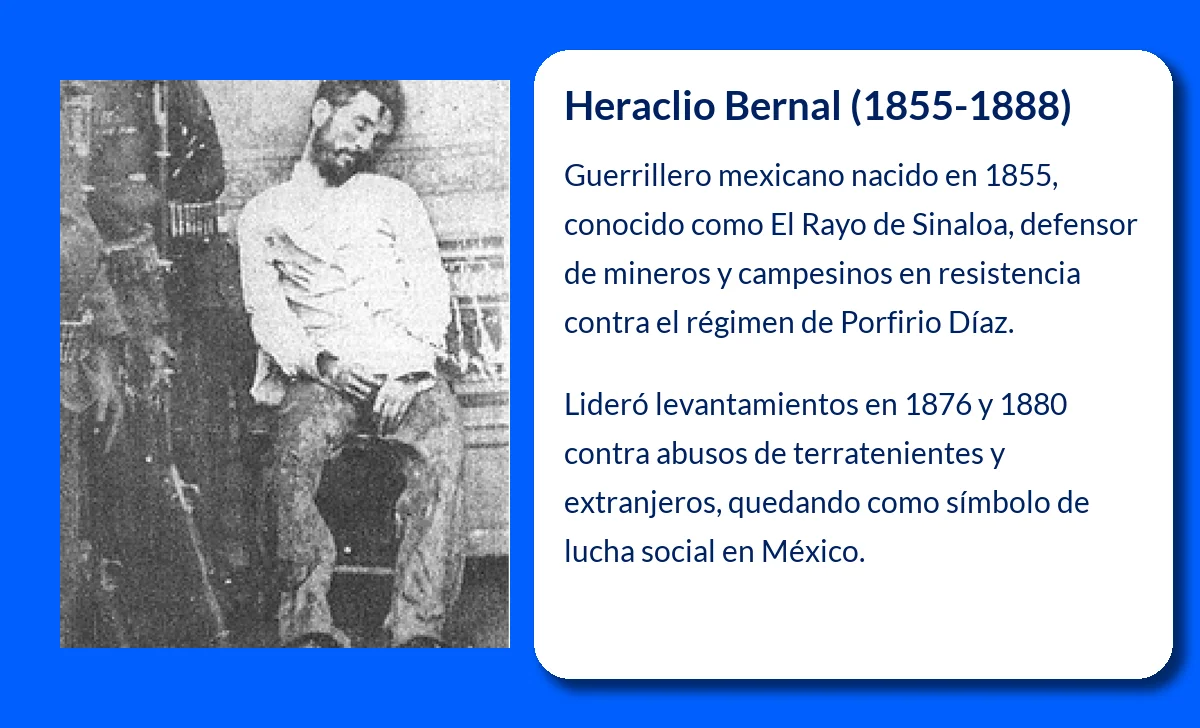 Heraclio Bernal (1855-1888). El Rayo de Sinaloa