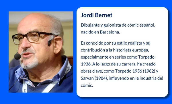 Jordi Bernet (1944-VVVV). El maestro del cómic realista español