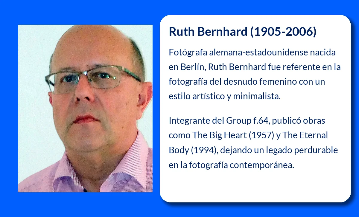 Ruth Bernhard (1905-2006): La fotógrafa que celebró el cuerpo humano a través del arte