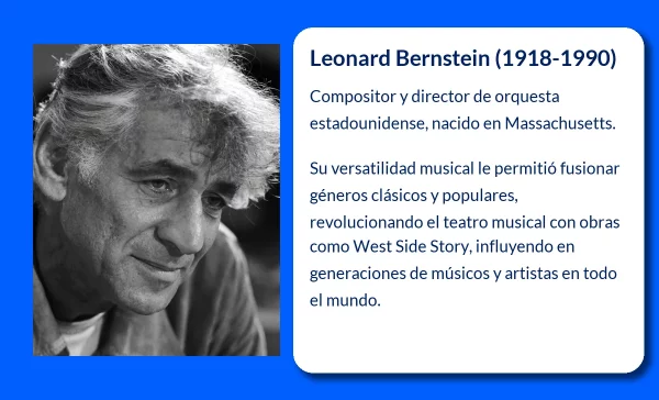 Leonard Bernstein (1918-1990): El compositor y director que revolucionó la música clásica