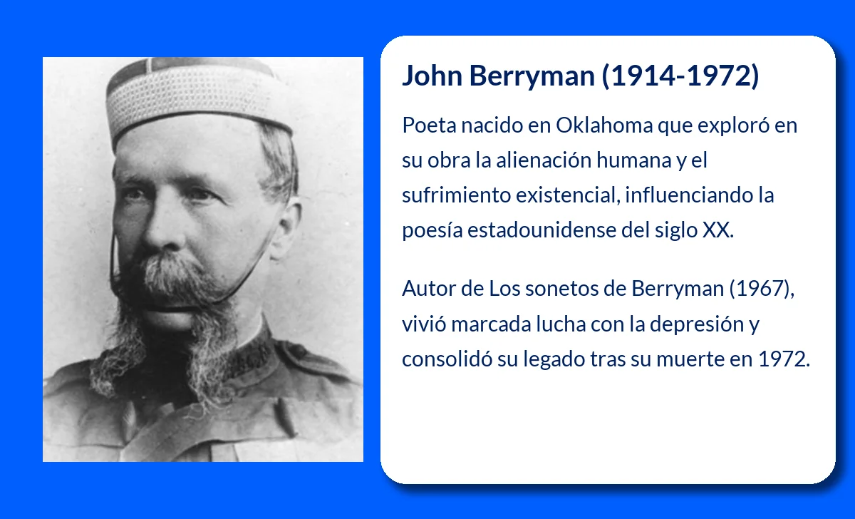 John Berryman (1914-1972). El poeta estadounidense que exploró la alienación humana