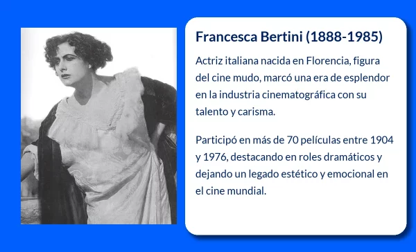 Francesca Bertini (1888-1985): La Diva del Cine Mudo Italiano