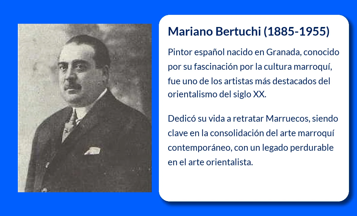 Mariano Bertuchi (1885-1955). El pintor español que inmortalizó Marruecos