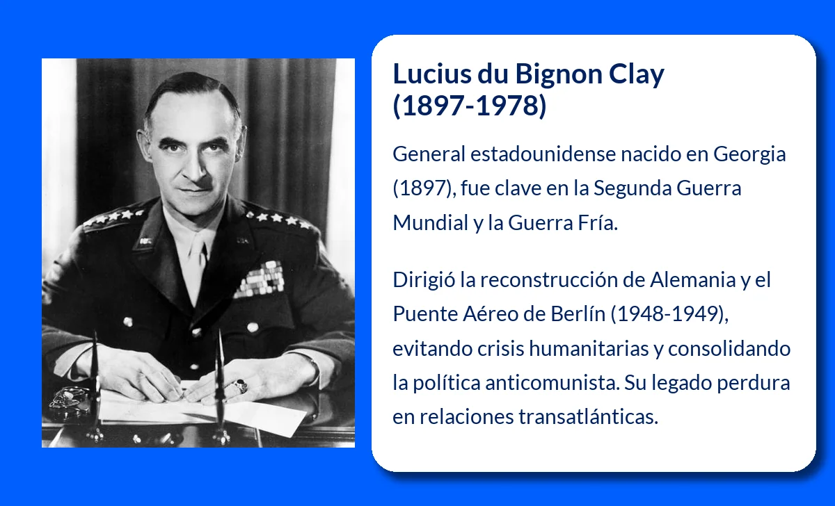 Lucius du Bignon Clay (1897-1978): Un líder militar que marcó una era en la historia de Estados Unidos