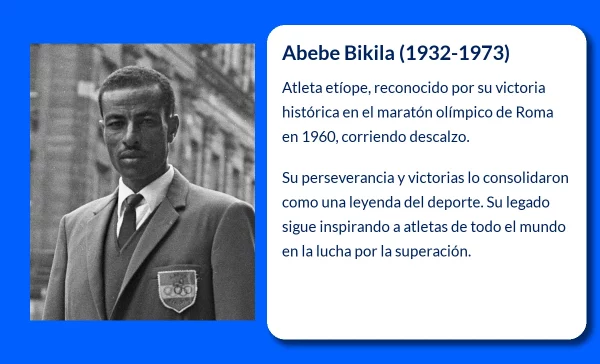 Abebe Bikila (1932-1973): El Primer Campeón Olímpico Negro Africano que Revolucionó el Maratón