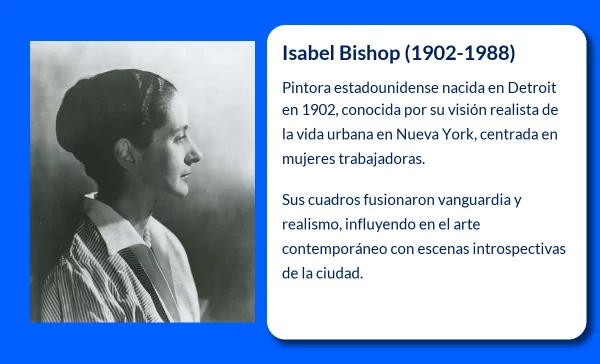 Isabel Bishop (1902-1988): La pintora estadounidense que plasmó la vida urbana con un realismo distante