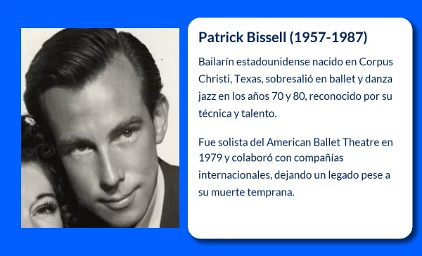 Patrick Bissell (1957-1987): La Trágica Historia de un Bailarín Excepcional