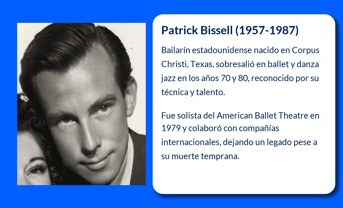 Patrick Bissell (1957-1987): La Trágica Historia de un Bailarín Excepcional