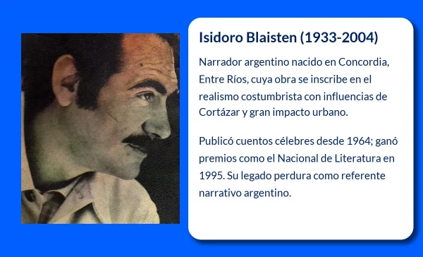 Isidoro Blaisten. Un escritor que transformó la narrativa argentina con su estilo único