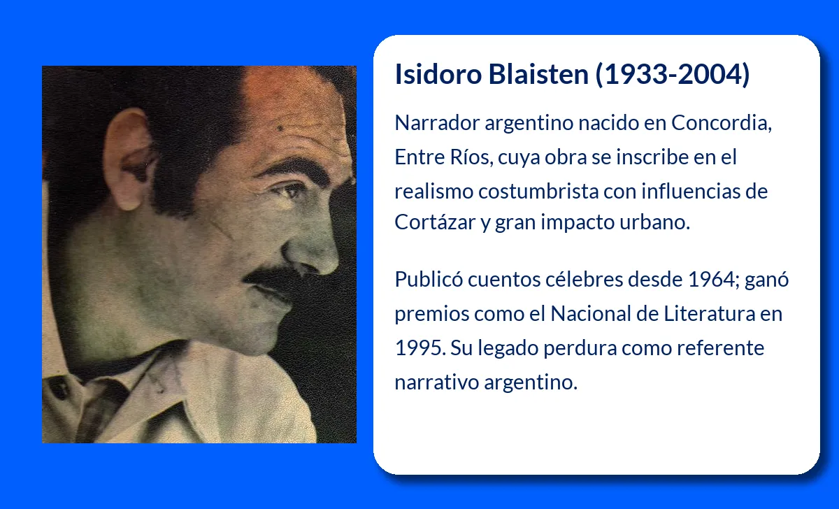 Isidoro Blaisten. Un escritor que transformó la narrativa argentina con su estilo único