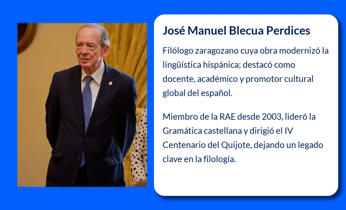 José Manuel Blecua Perdices