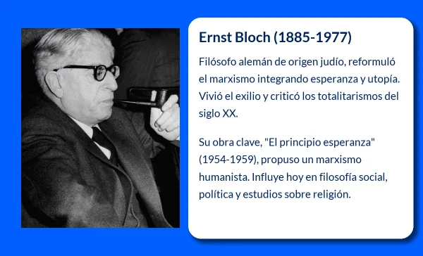 Ernst Bloch. El filósofo de la esperanza y la utopía
