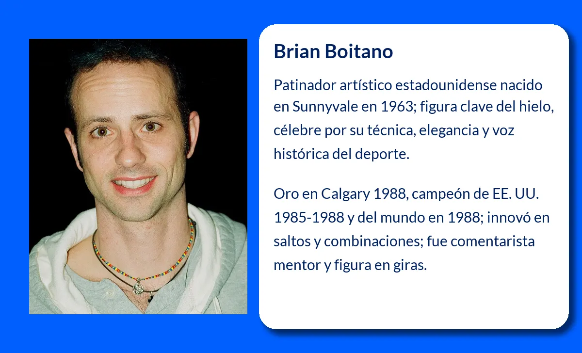 Brian Boitano. El patinador estadounidense que conquistó el oro olímpico