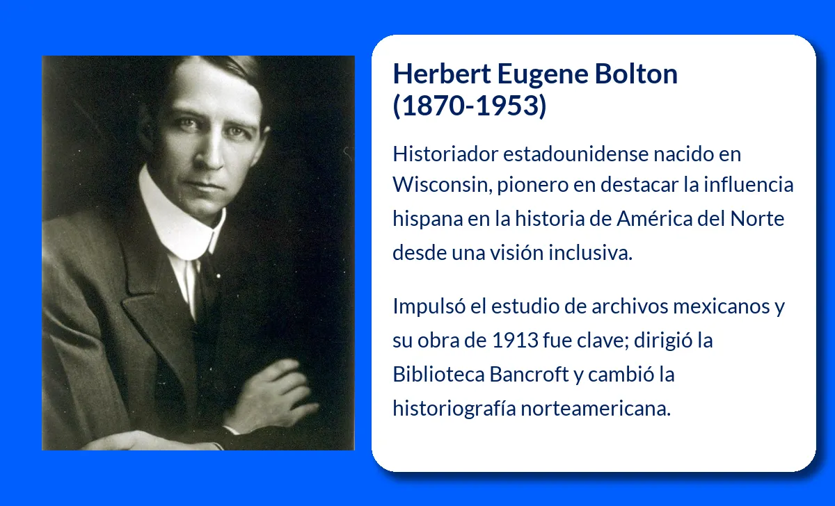 Herbert Eugene Bolton. El historiador que revolucionó el estudio de la historia estadounidense