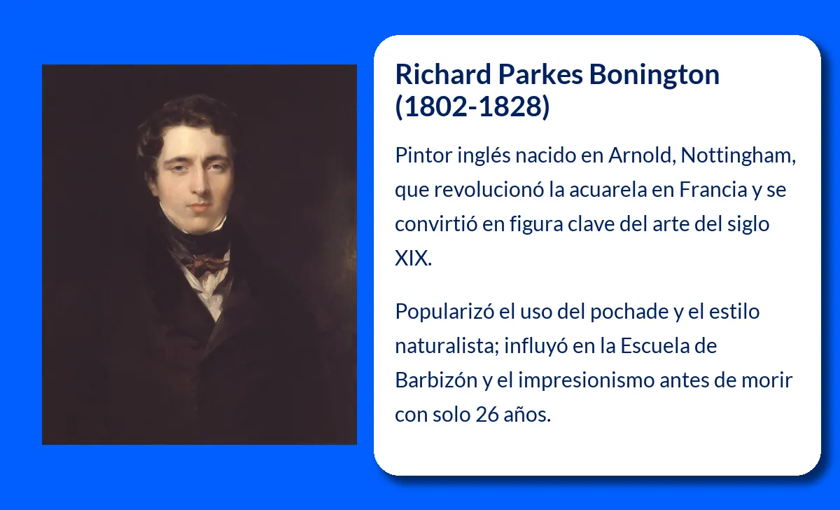 Richard Parkes Bonington. El pintor inglés que dejó huella en la acuarela francesa