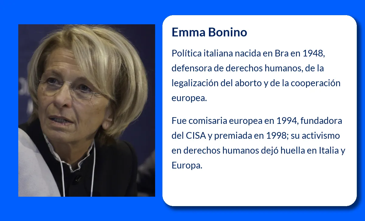 Emma Bonino
