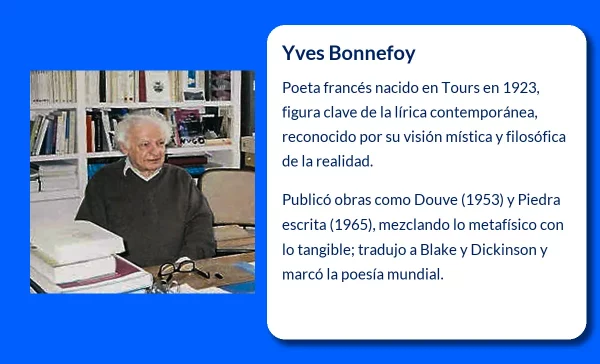 Yves Bonnefoy