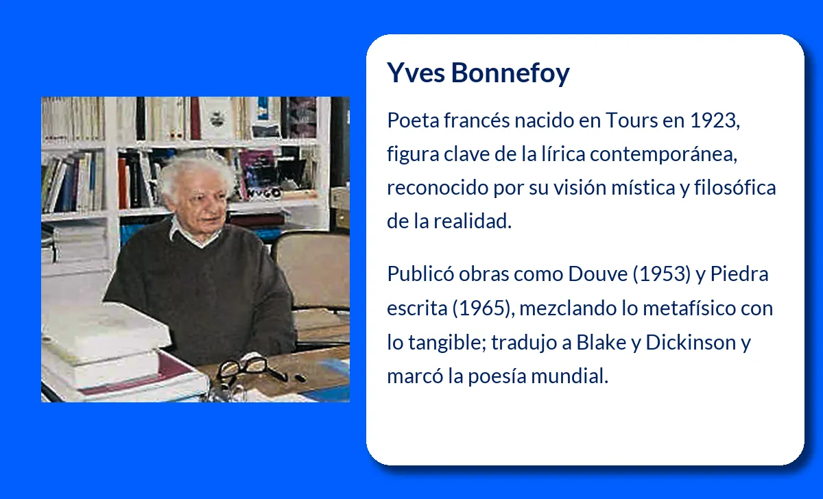 Yves Bonnefoy