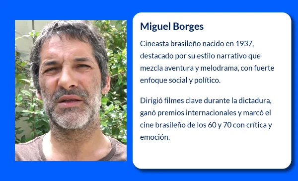 Miguel Borges. El director de cine brasileño que marcó una era