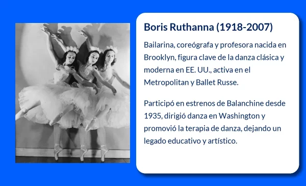 Boris Ruthanna. La figura esencial de la danza estadounidense