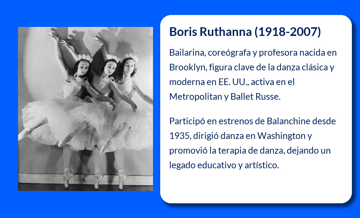 Boris Ruthanna. La figura esencial de la danza estadounidense