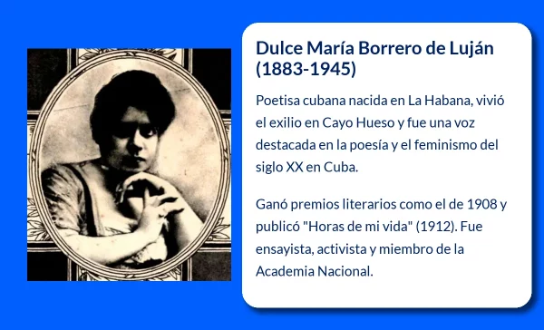 Dulce María Borrero de Luján. La poetisa cubana que defendió los derechos de las mujeres