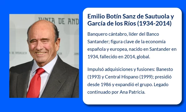 Emilio Botín Sanz de Sautuola y García de los Ríos. Un legado en la historia bancaria de España