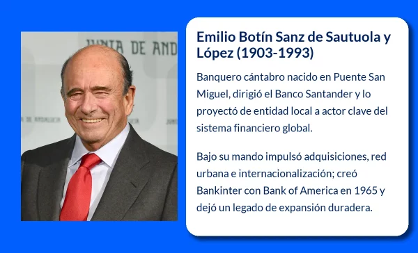 Emilio Botín Sanz de Sautuola y López. El banquero que internacionalizó el Banco Santander