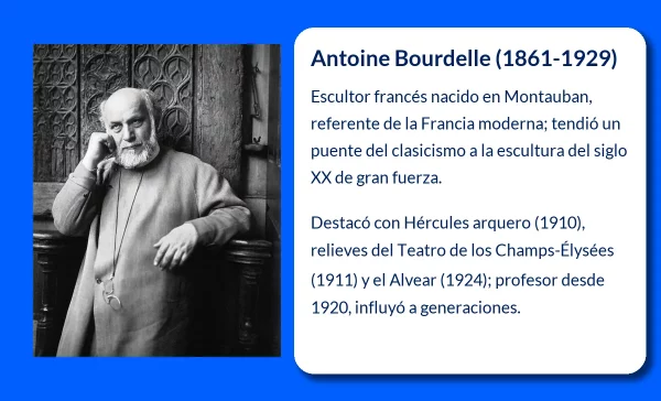 Antoine Bourdelle. El escultor francés que marcó una nueva era en el arte monumental
