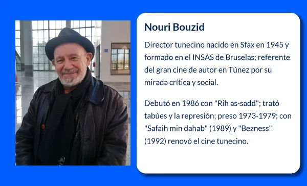 Nouri Bouzid. El cineasta que transformó el panorama cinematográfico tunecino