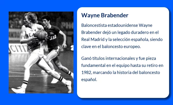 Wayne Brabender (1945-VVVV): El baloncestista estadounidense que marcó historia en el Real Madrid