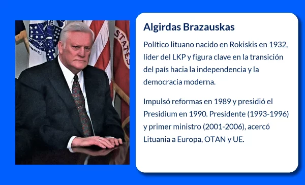 Algirdas Brazauskas. El arquitecto de la independencia de Lituania y líder político clave