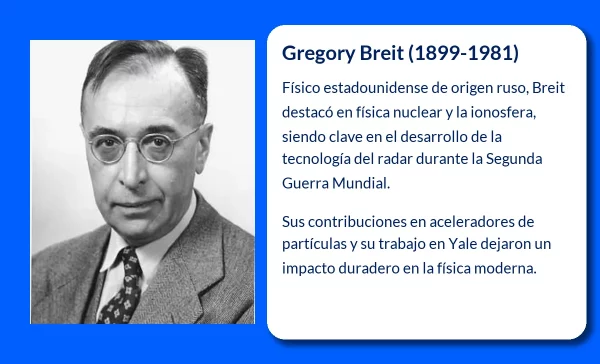 Gregory Breit (1899-1981): El legado de un pionero en la física nuclear y la ionosfera
