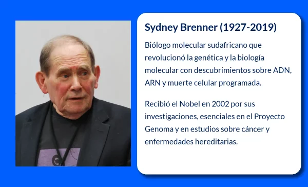 Sydney Brenner (1927-2019): El Pionero de la Biología Molecular que Revolucionó el Estudio de la Genética