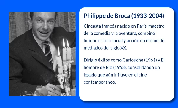 Philippe de Broca (1933-2004): El director que revolucionó la comedia francesa