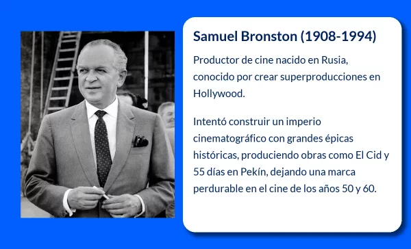 Samuel Bronston (1908-1994): El productor que soñó con grandes superproducciones cinematográficas