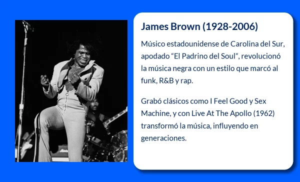 James Brown (1928-2006): El Padrino del Soul que cambió la historia de la música