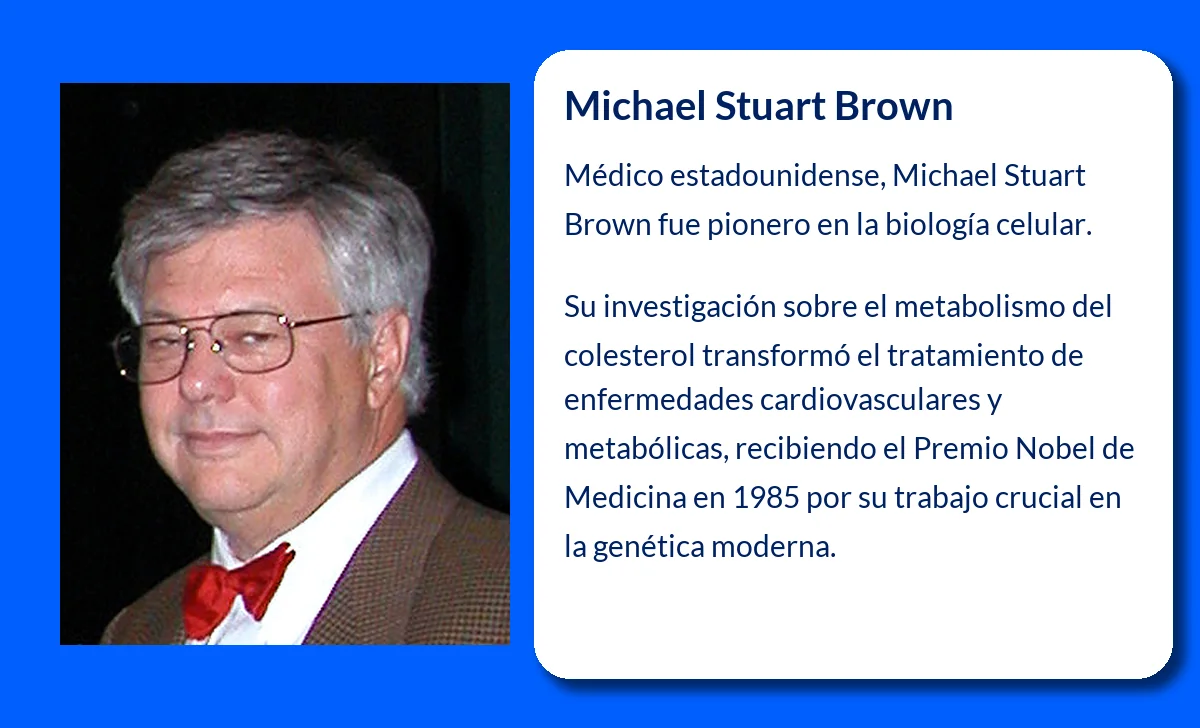 Michael Stuart Brown (1941-VVVV): El médico estadounidense que revolucionó la comprensión del colesterol y la medicina